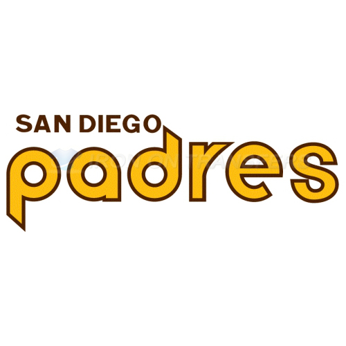 San Diego Padres Iron-on Stickers (Heat Transfers)NO.1865
